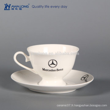 Design unique Blanc Imprimable Conception de votre propre tasse de café en céramique, Benz Customized Cup